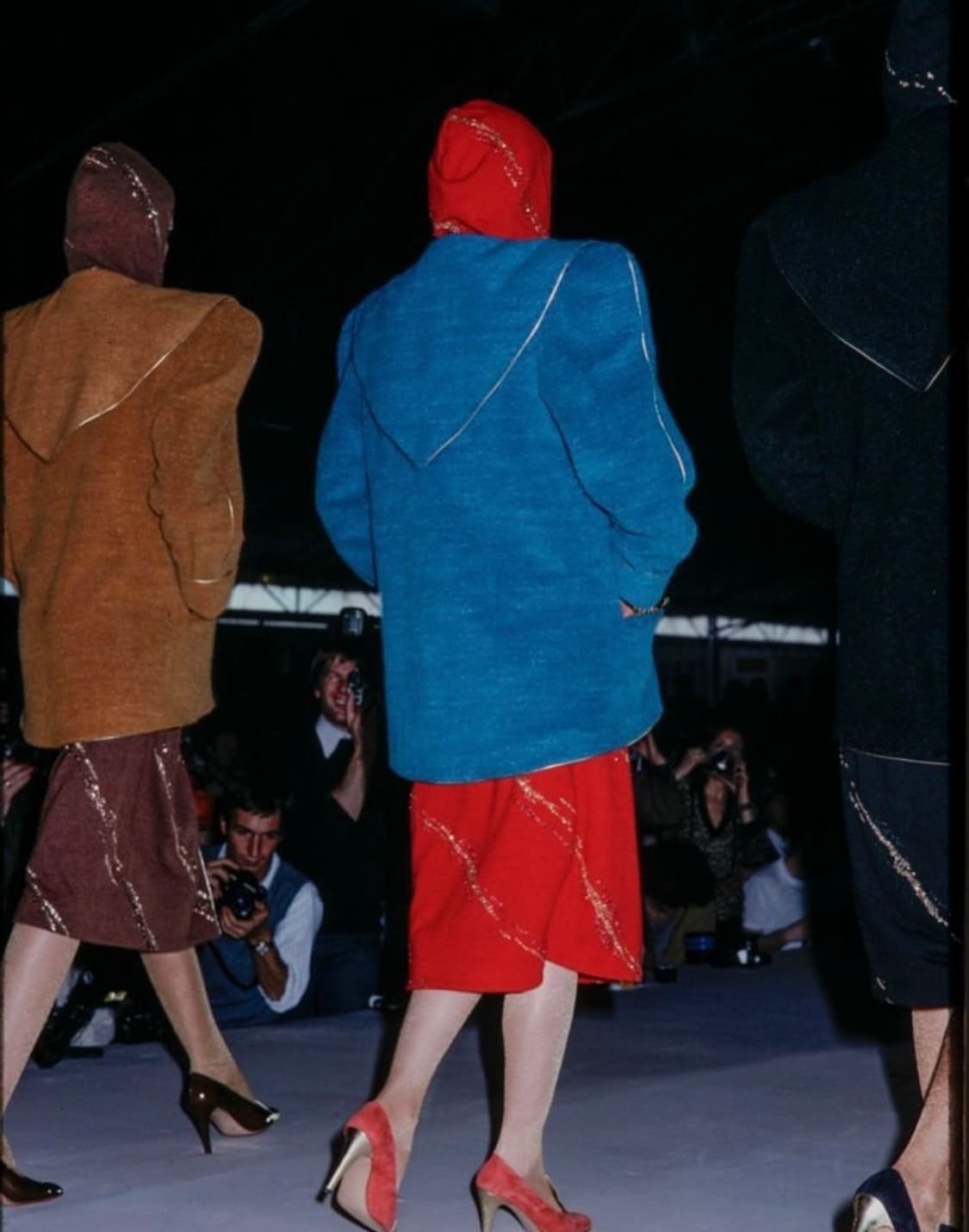 80s 클로드 몬타나 하이넥 니트 아방가르드  상품이미지5