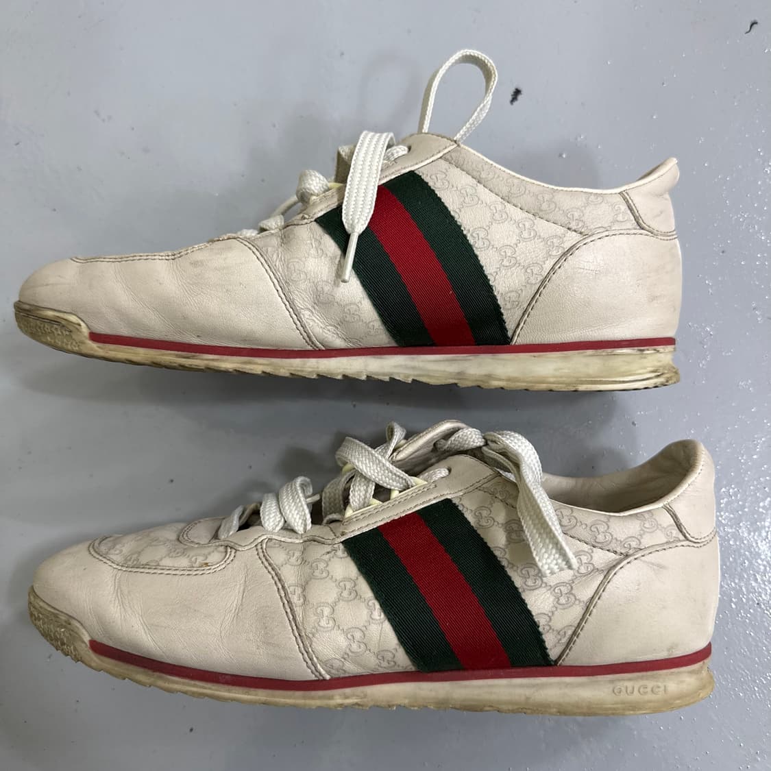 36 1/2 구찌 로우탑 스니커즈 0316T 상품이미지2