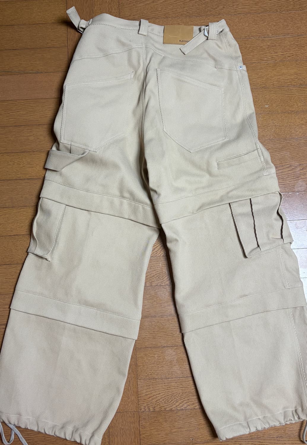 Kamien titan baggy pants beige 상품이미지4