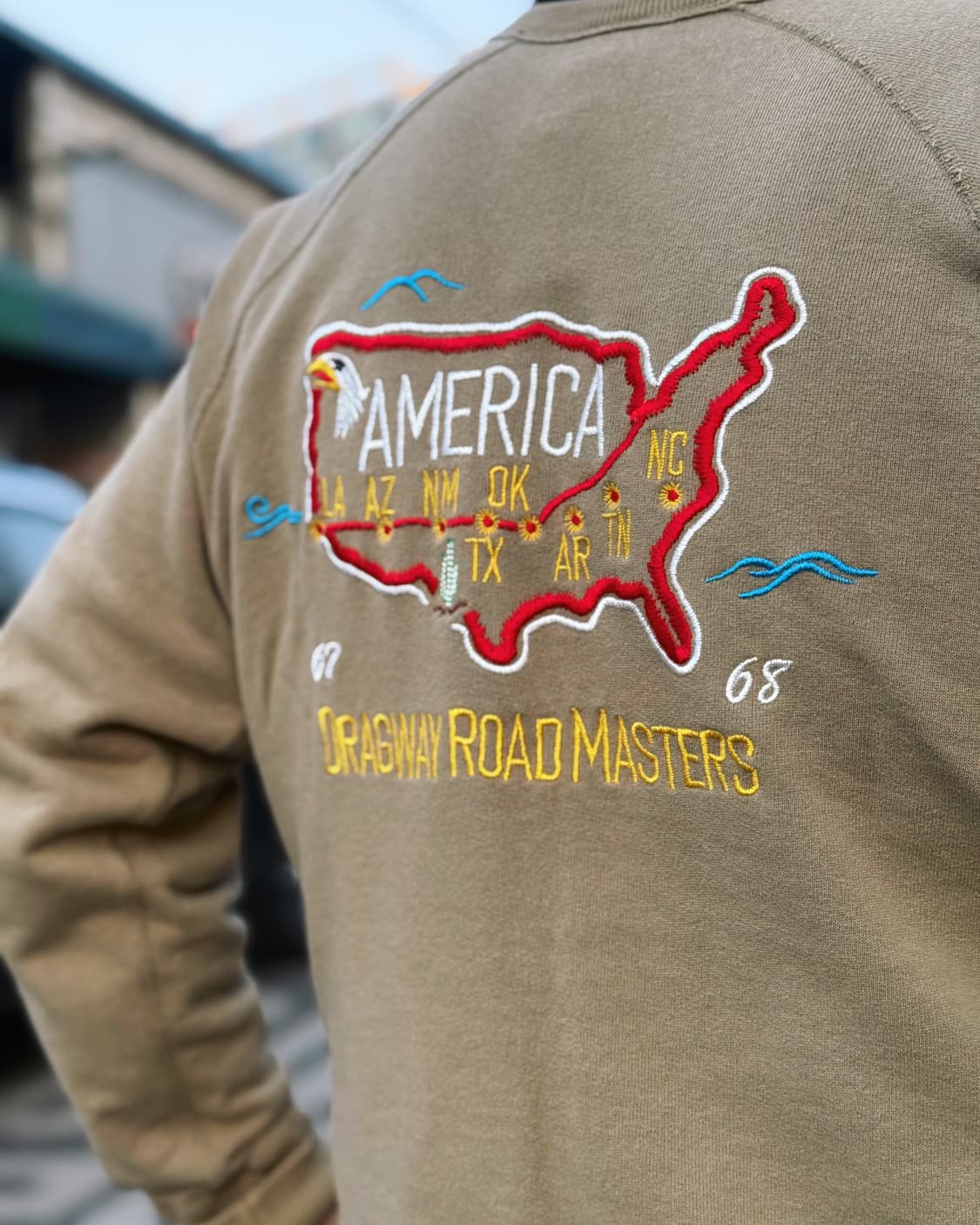 챔피온 (60-70s 복각) 아메리칸 드래그웨이 로스마스터 스웻셔츠 XL 상품이미지10