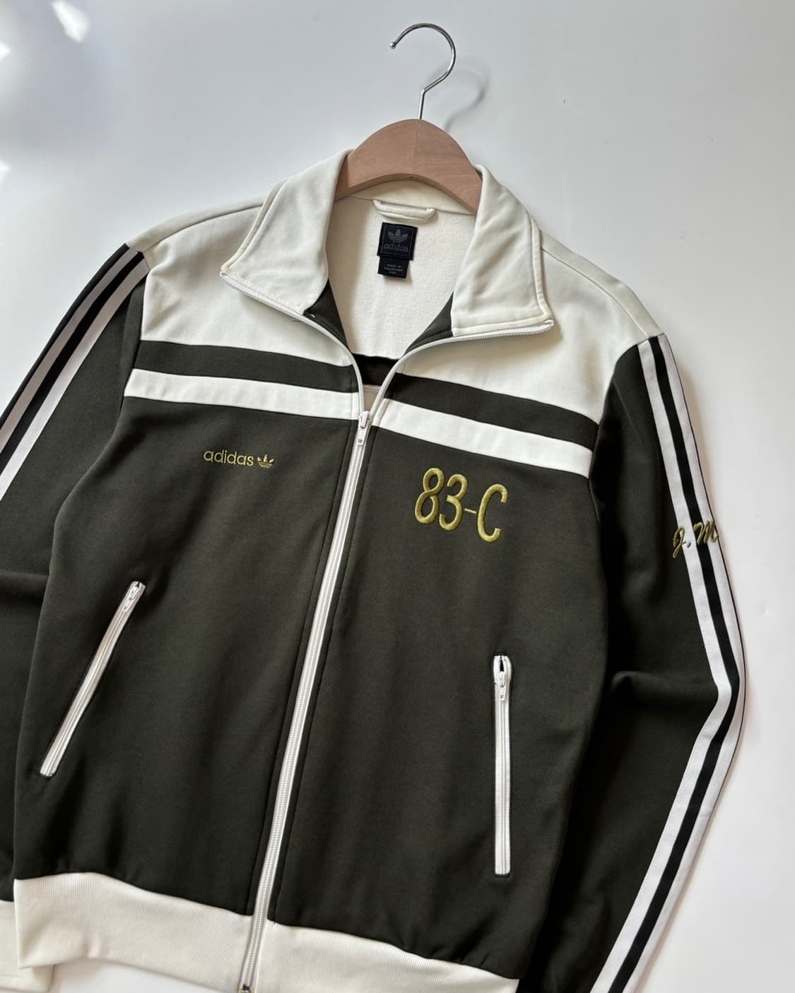 Adidas 아디다스 크림-카키 트랙탑  상품이미지2