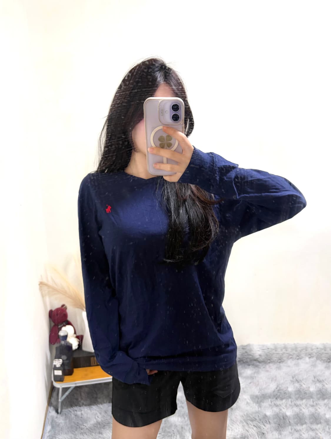 폴로  랄프로렌 레드포니 오버핏 롱슬리브(xl) 상품이미지1