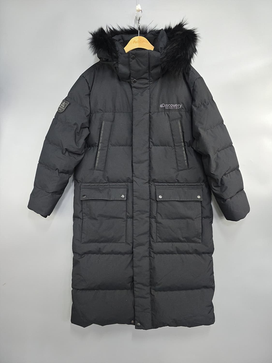 디스커버리 롱패딩 블랙 100 상품이미지1