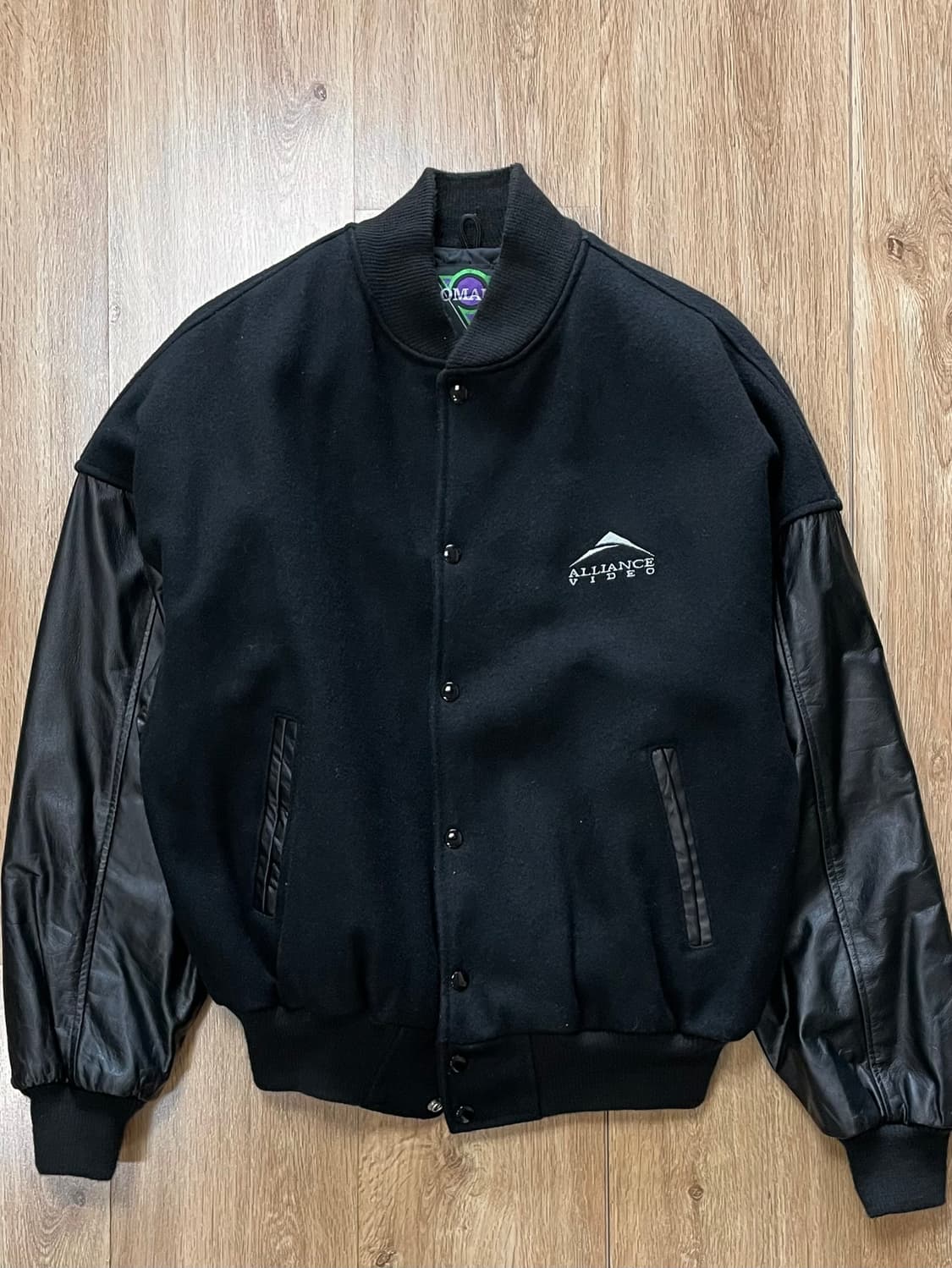 국내 유일 90s Made Canada 펄프픽션 빈티지 바시티 자켓 상품이미지3