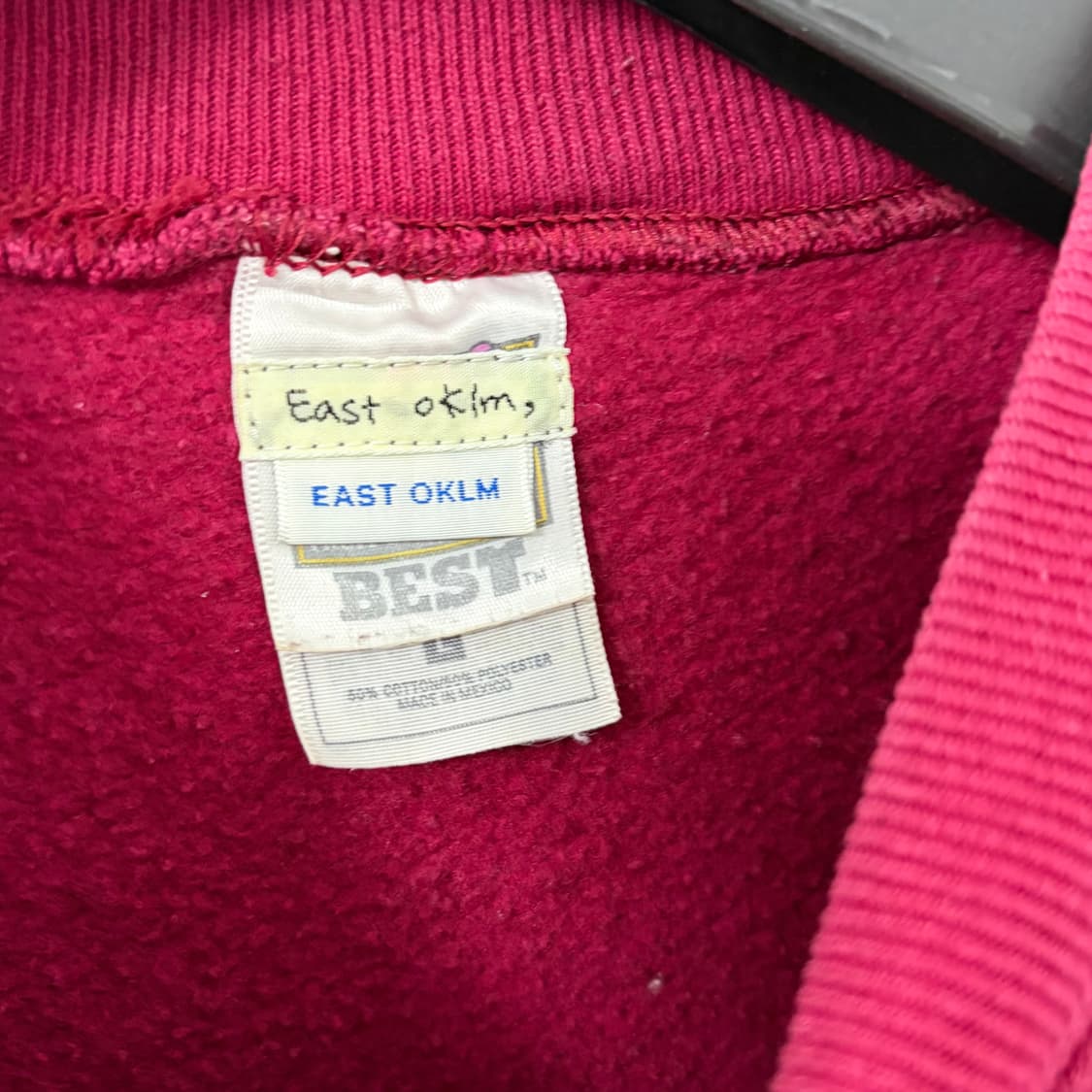 이스트오캄 리빌디드 패치워크 맨투맨 상품이미지7