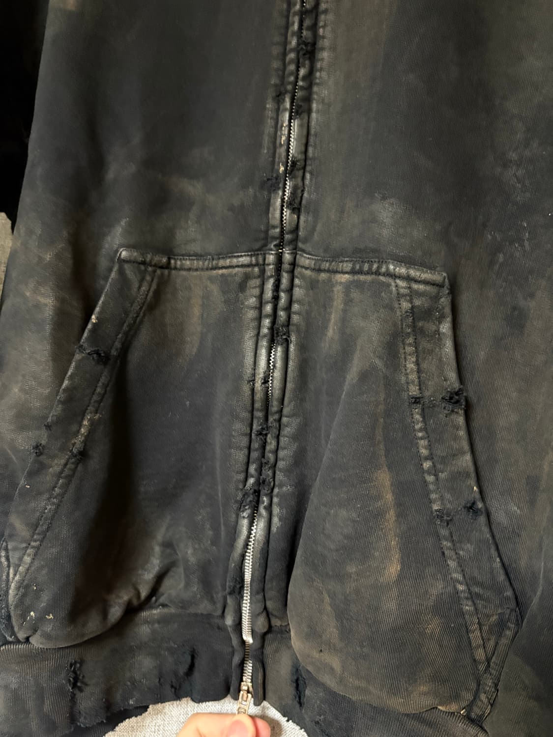 발렌시아가 머드쇼 초판 파리 더티후드집업 xs 상품이미지3