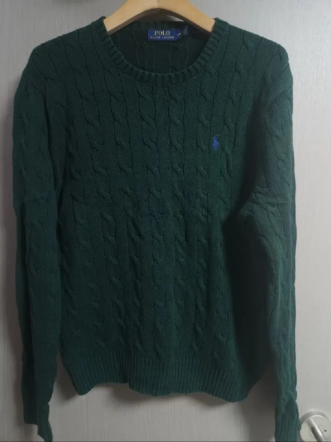 폴로 랄프로렌 꽈베기니트, L 상품이미지1