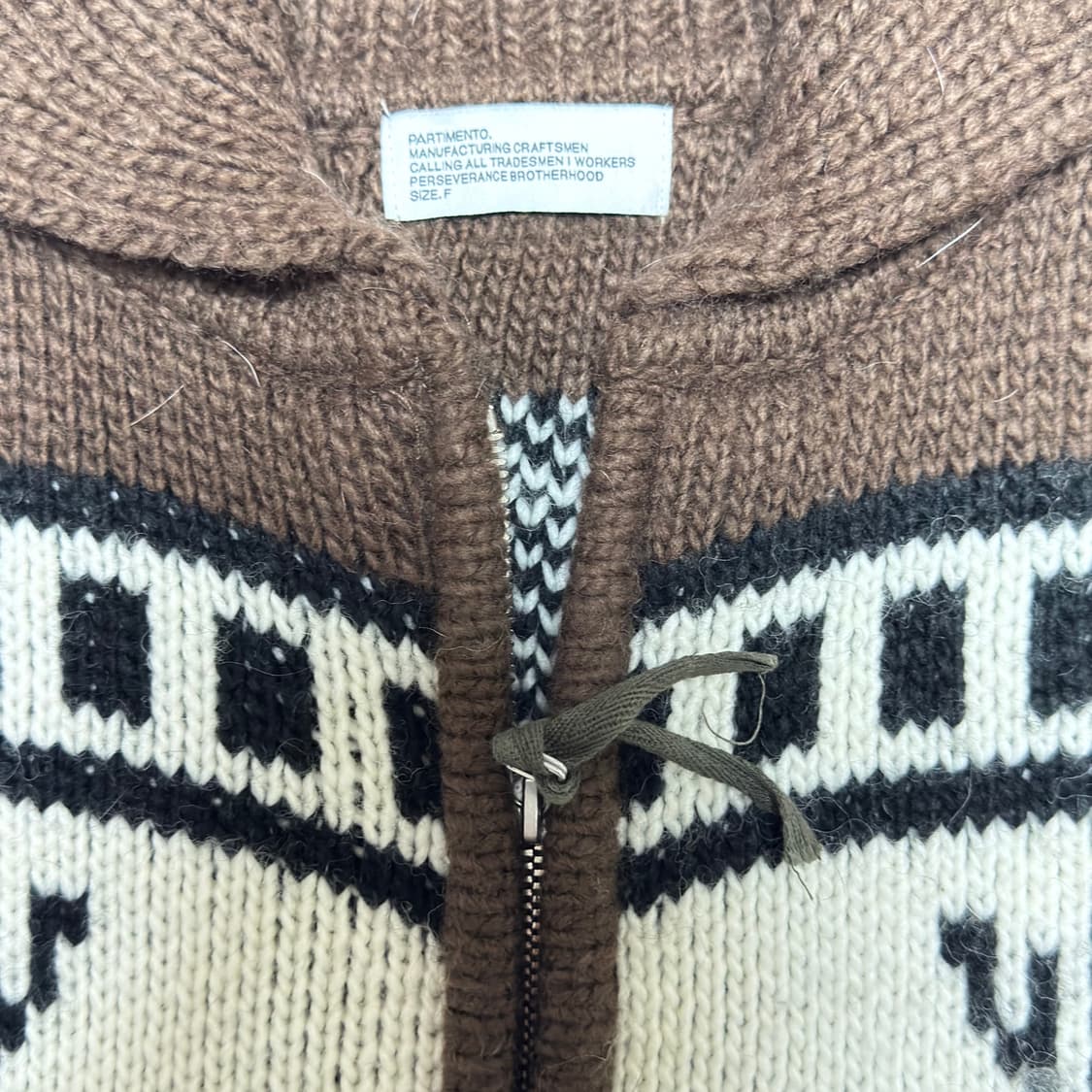 ✨ (바배) 코위찬 니트 집업 가디건  상품이미지3