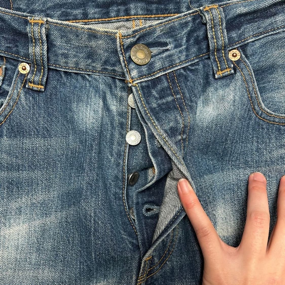 리바이스 501 오리지널 데님진 W34 L34 상품이미지3