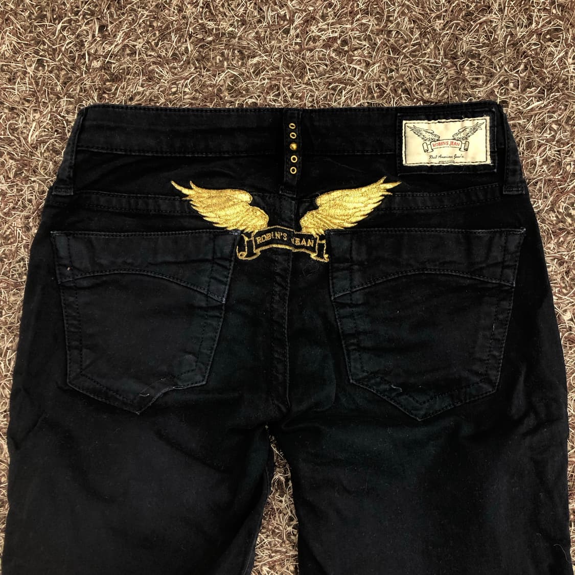 로빈스진 Y2K 스키니진 데님 팬츠 상품이미지2