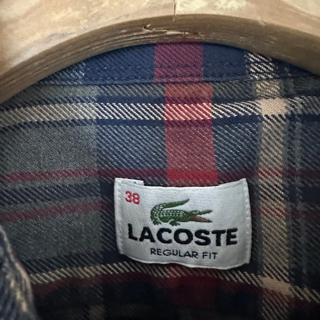 95 라코스테 체크 셔츠 상품이미지3