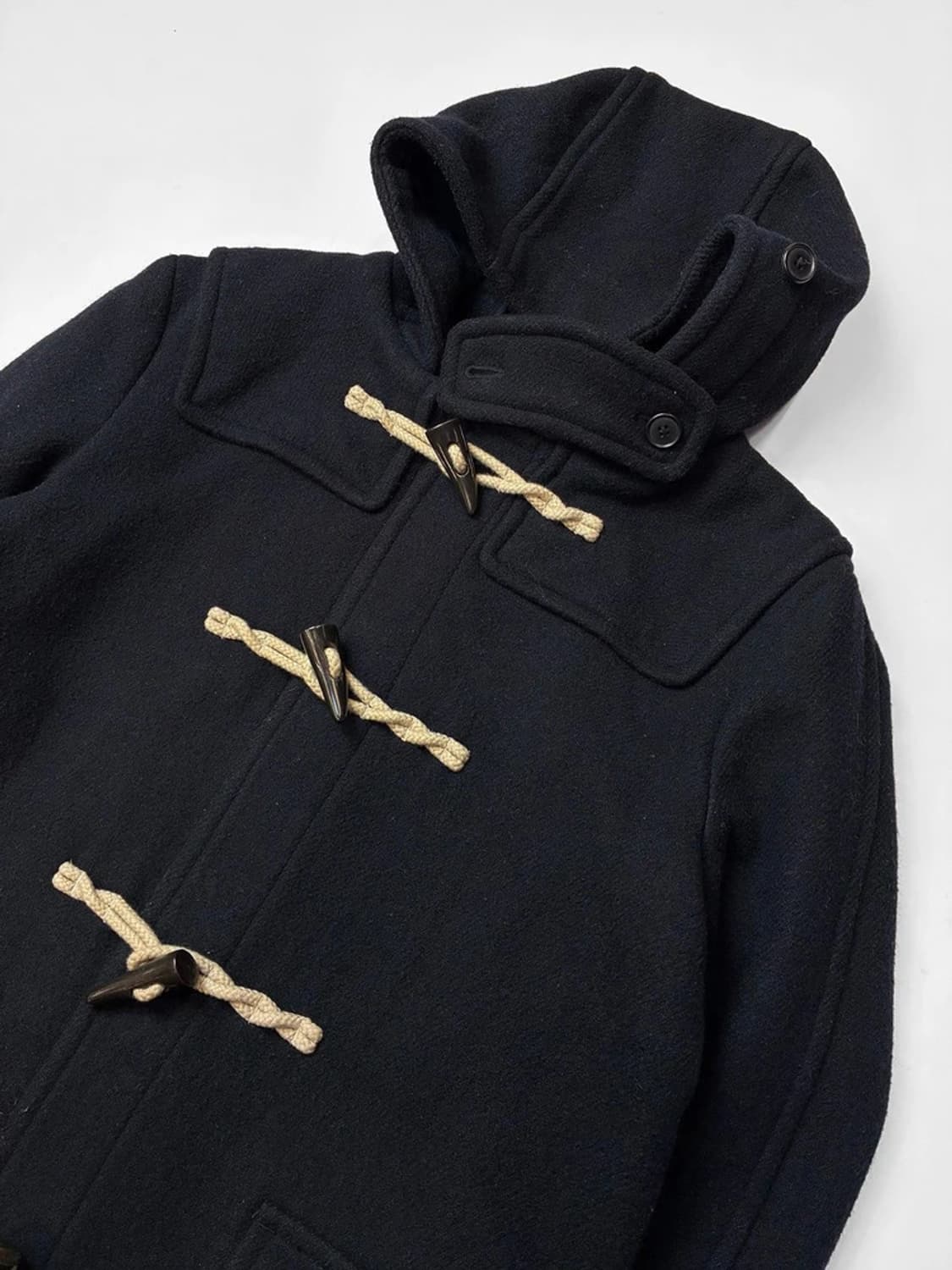 유니클로 울 시그니처 더플 후디 코트 PN5584 상품이미지2