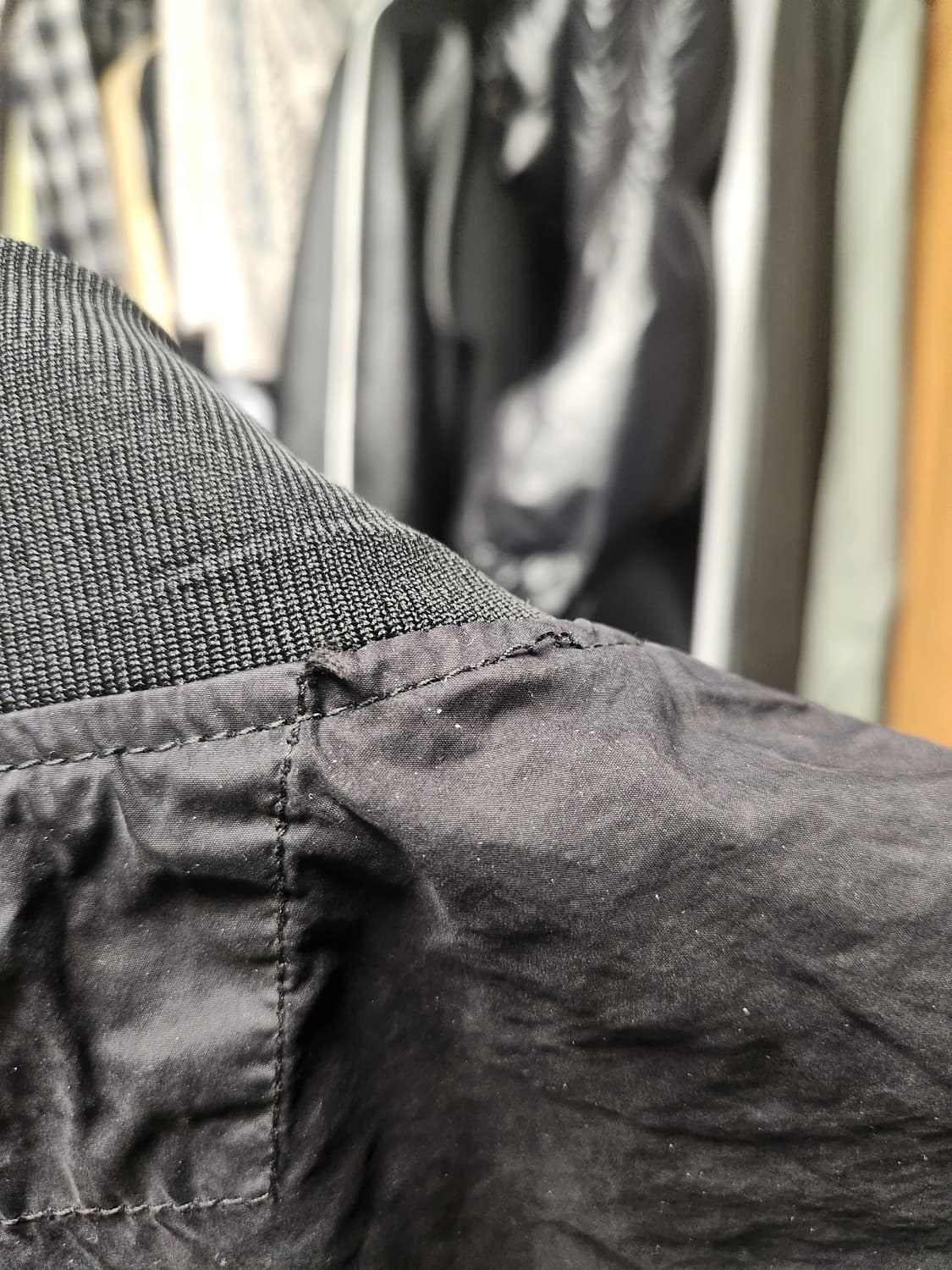 cp컴퍼니 가먼츠다잉 블루종 봄버 상품이미지8