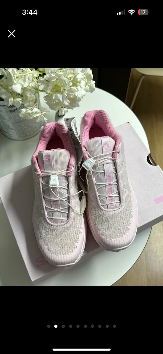 살로몬x필레오 XT-SP1 크래들 핑크 프리즘 핑크 230 새상품 상품이미지2