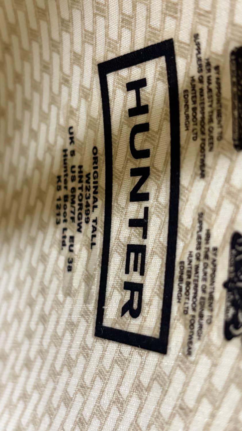 헌터 오리지널 톨 240 네이비 상품이미지3