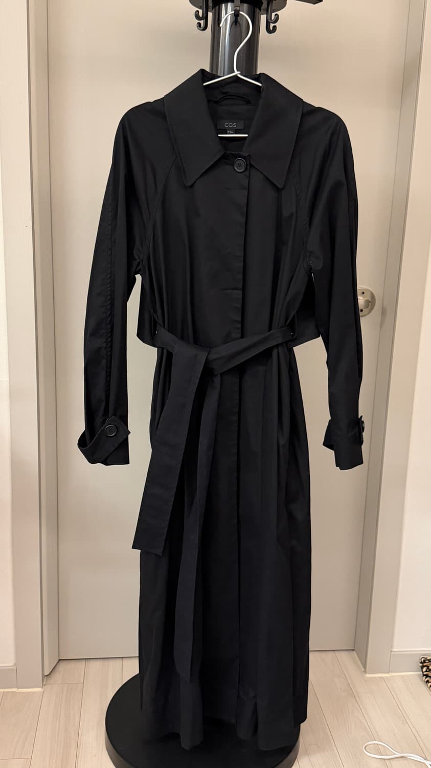 COS 블랙 트렌치 코트(34사이즈) 상품이미지4