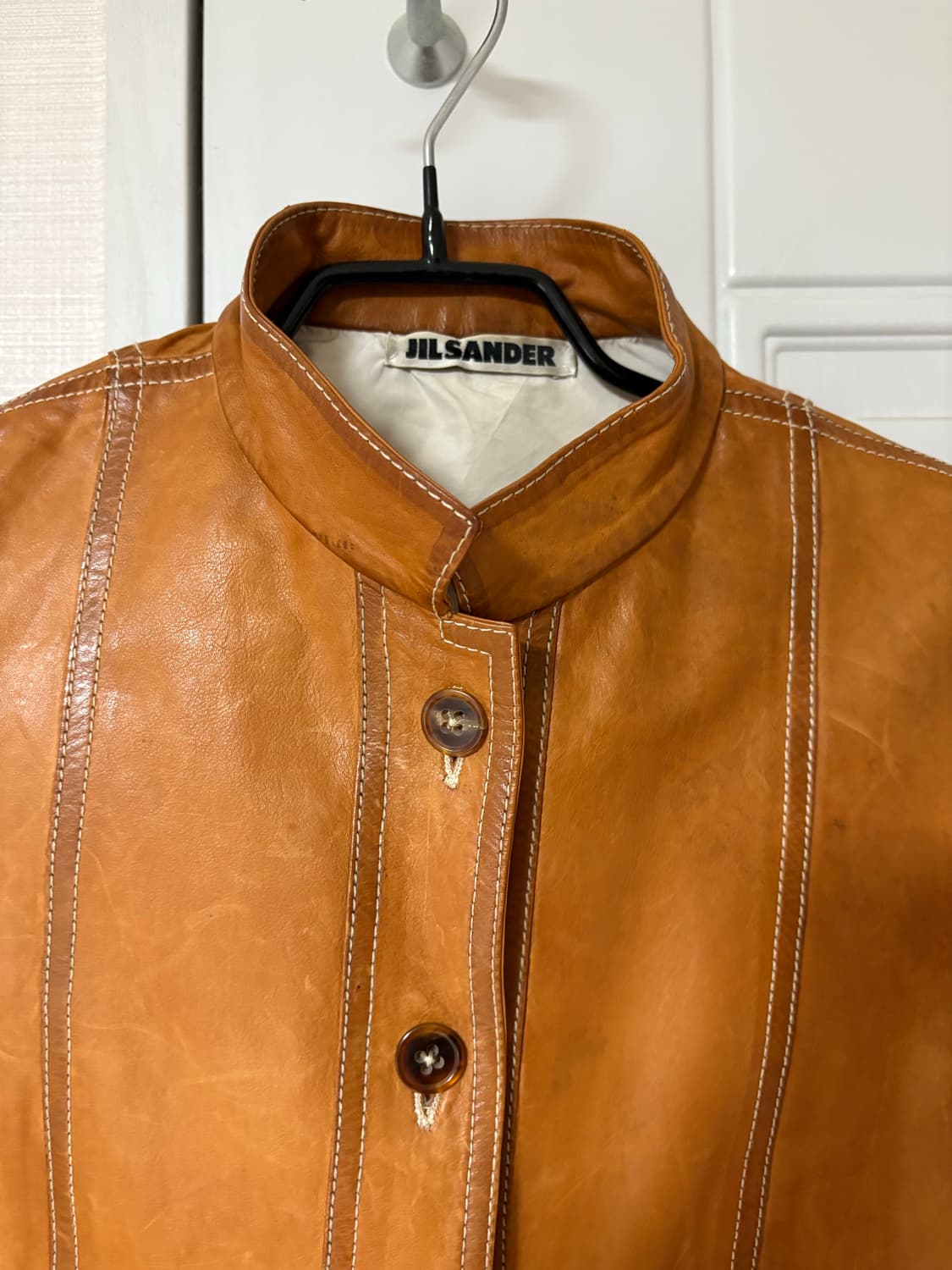 Jil Sander 가죽 자켓 상품이미지1