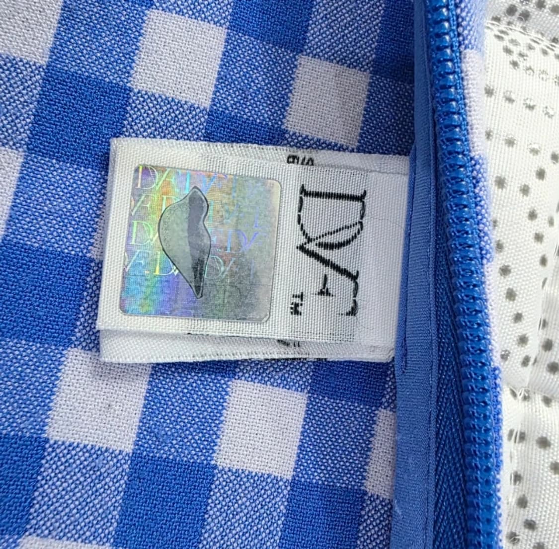 DVF 다이앤본퍼스텐버그 깅엄체크 블라우스 ~55 상품이미지9