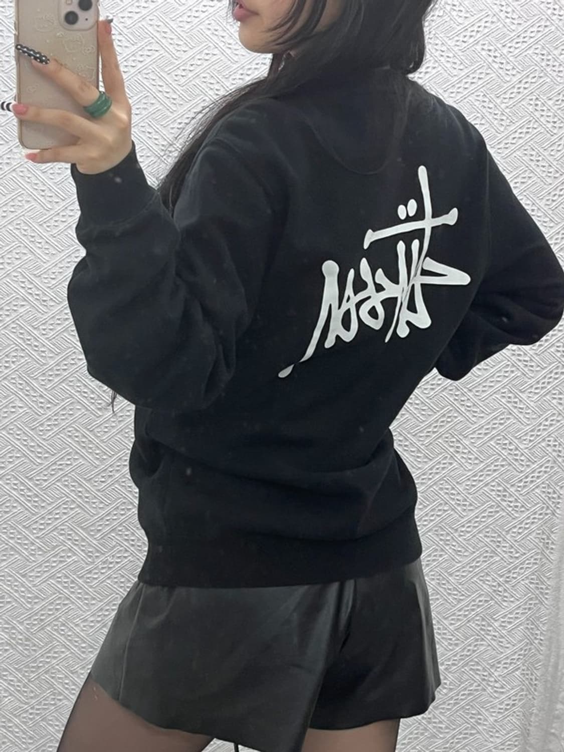 스투시 모던 캐주얼 빈티지 백로고 맨투맨 S C10511 상품이미지1