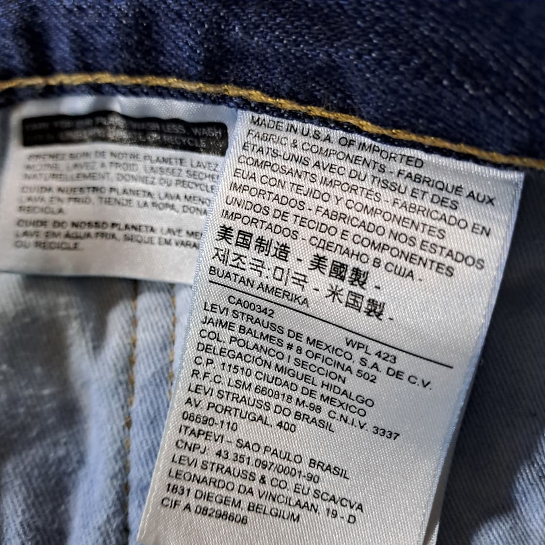 (택포) 리바이스 USA 프리미엄 505 빅E 팬츠 33 B619 상품이미지8