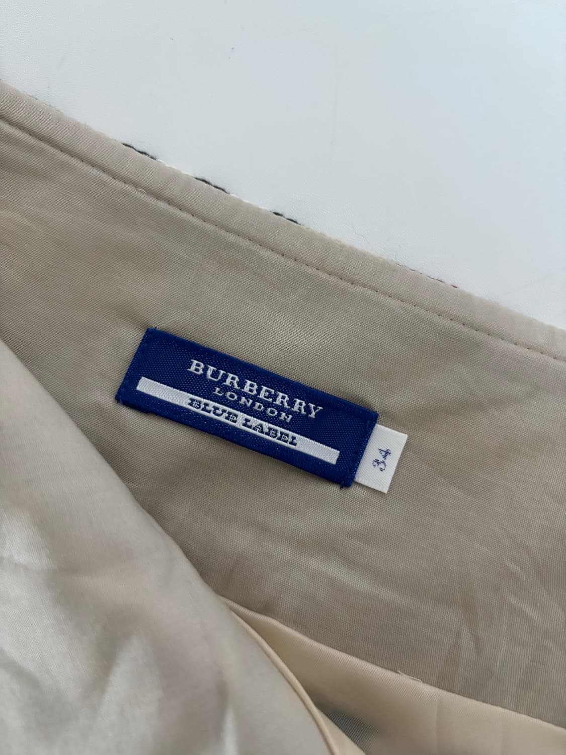 Burberry 버버리 블루라벨 노바체크 플리츠 미디 스커트   상품이미지7