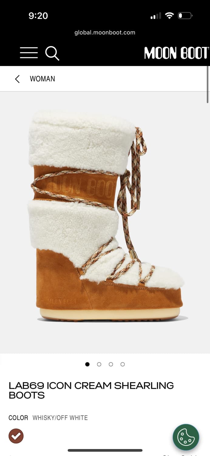 Moon boot icon cream shearing boots 문부츠  상품이미지8