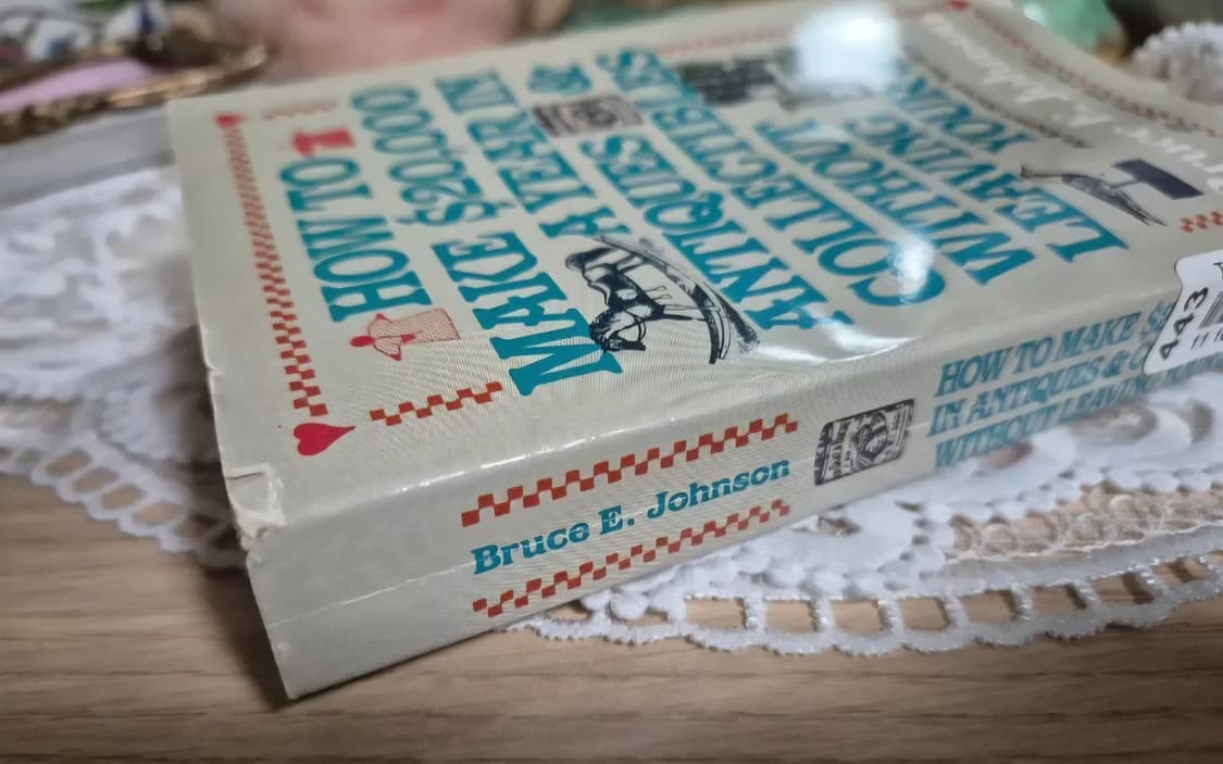 vintage)1980s 빈티지 앤티크 컬렉터블 돈 버는 방법 빈티지책 상품이미지5