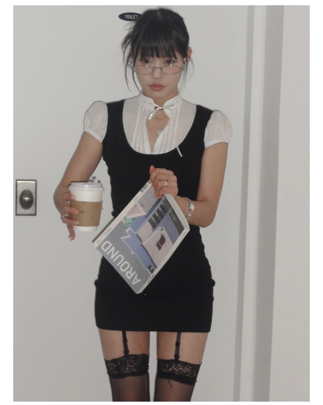 엔젤넘버555 이터널 걸후드 드레스 원피스 갸루 베이비메탈클럽 상품이미지1