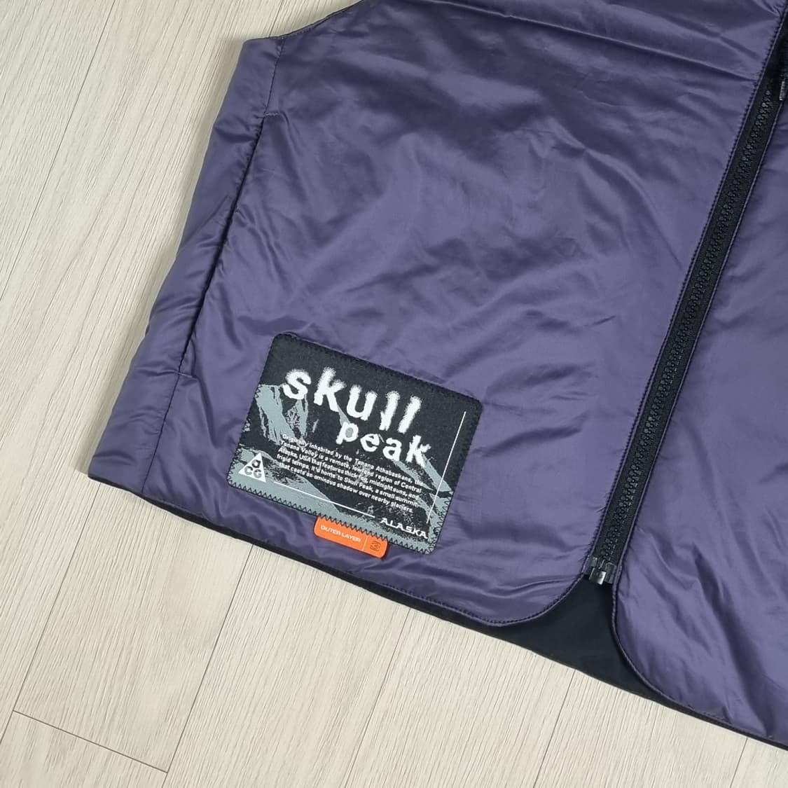 나이키 ACG 스컬픽 베스트 블랙 퍼플 상품이미지4