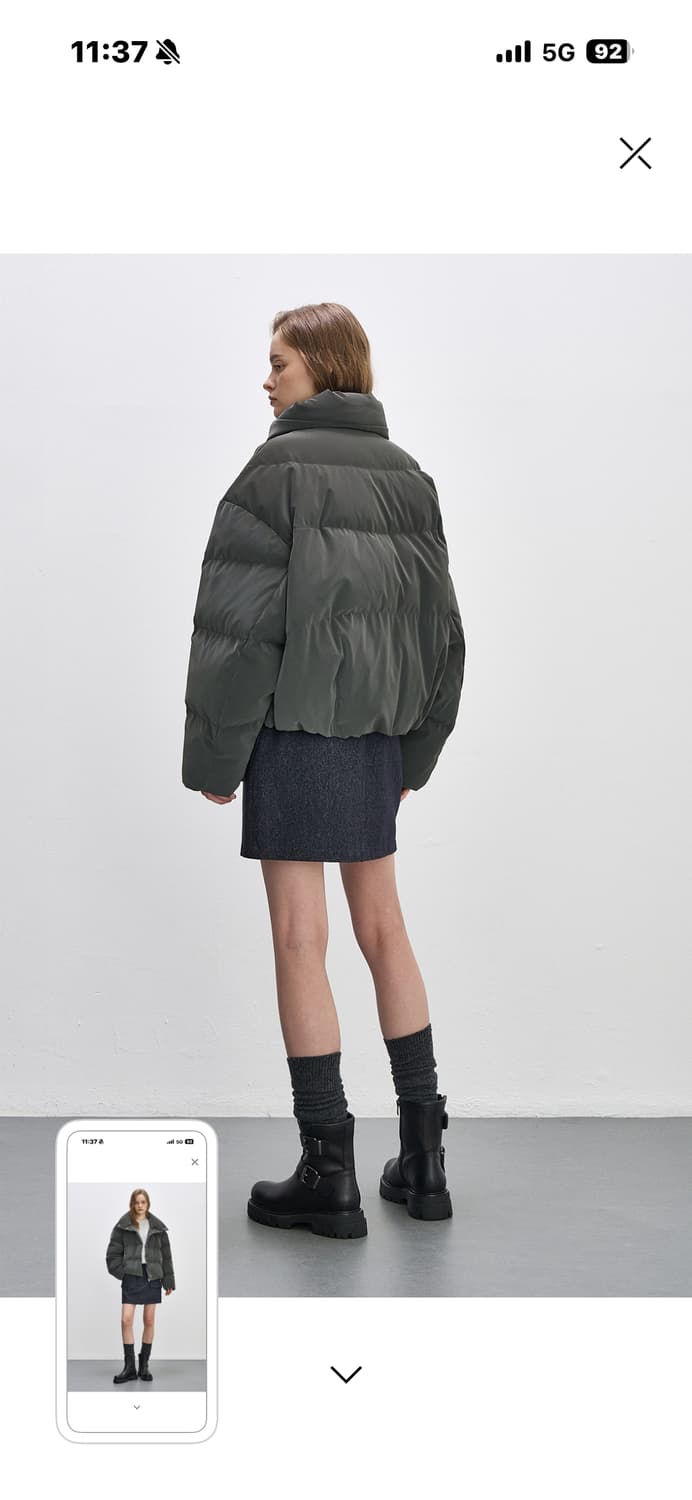 시스템 구스다운푸퍼 (패딩) 상품이미지6