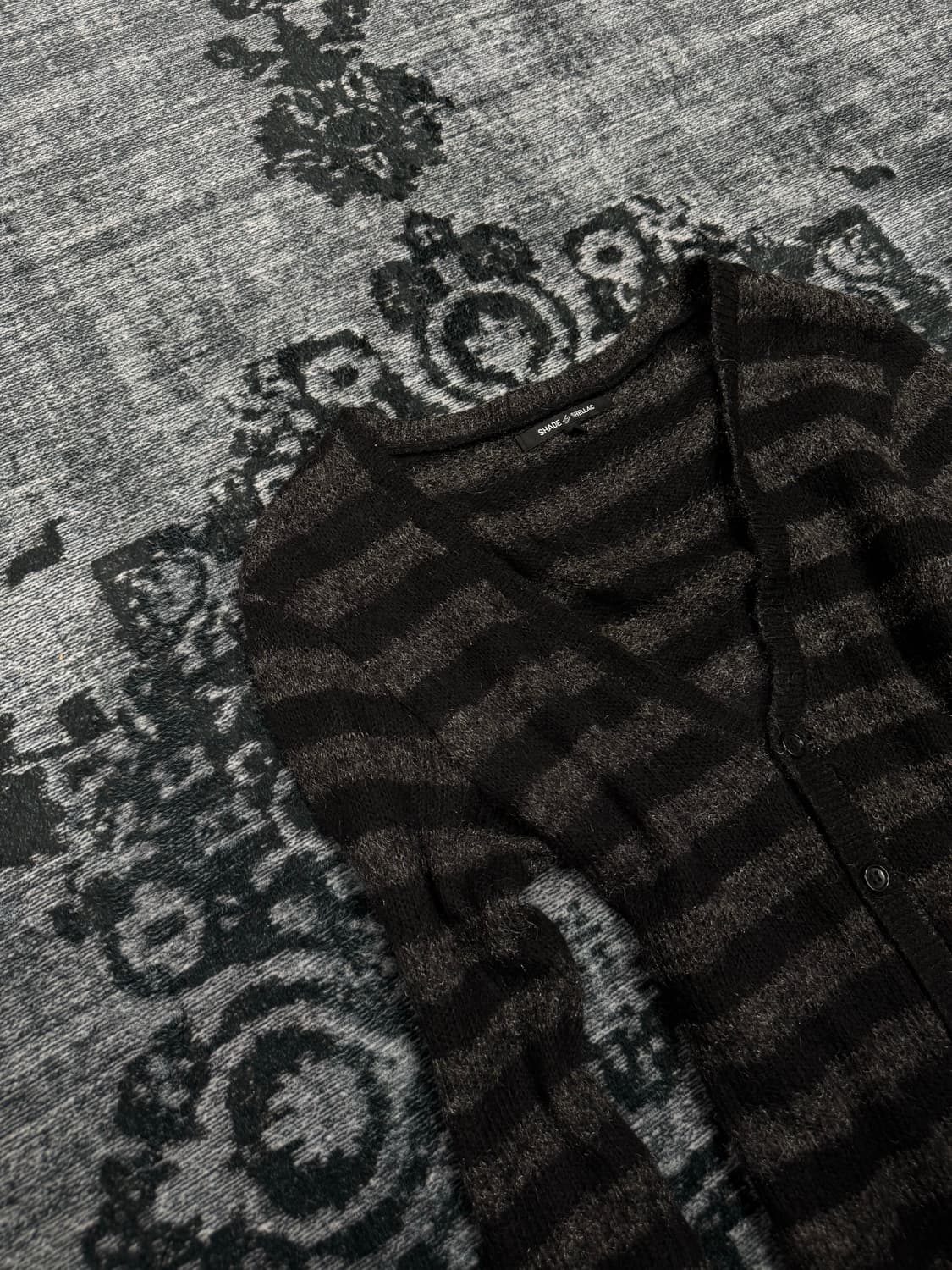 Shellac shadow stripe cardigan 상품이미지2