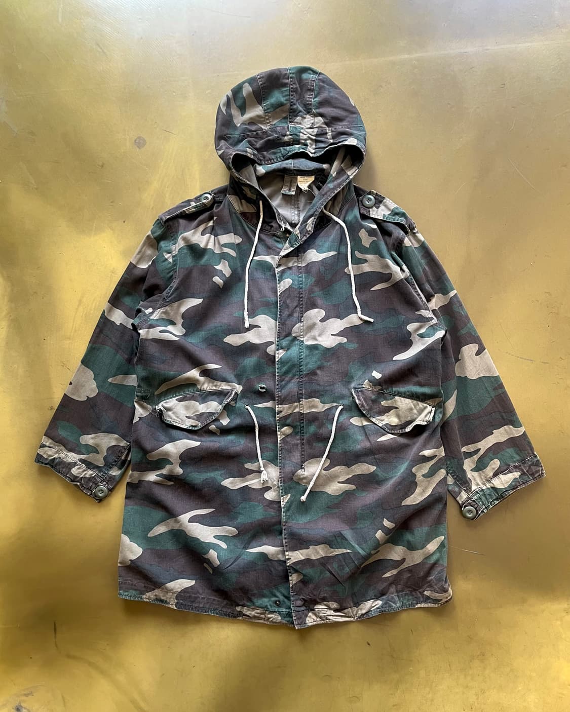 Jpn Vintage Camo Fishtail Hood Parka 상품이미지4