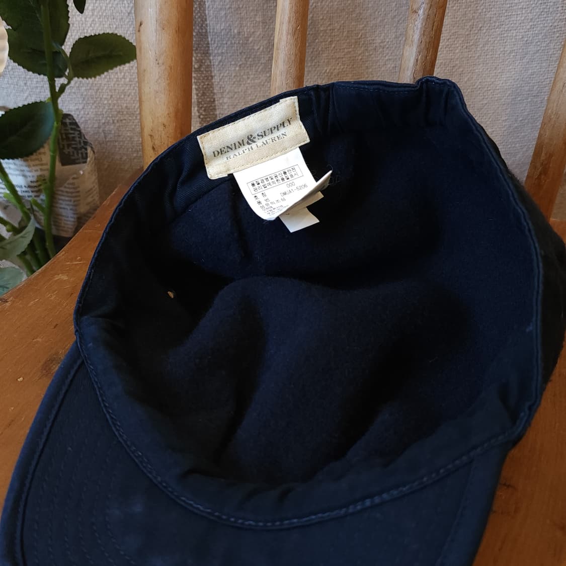 폴로 모자 데님앤서플라이 밀리터리 모자 울 캡모자 뉴스보이 네이비 F 상품이미지6