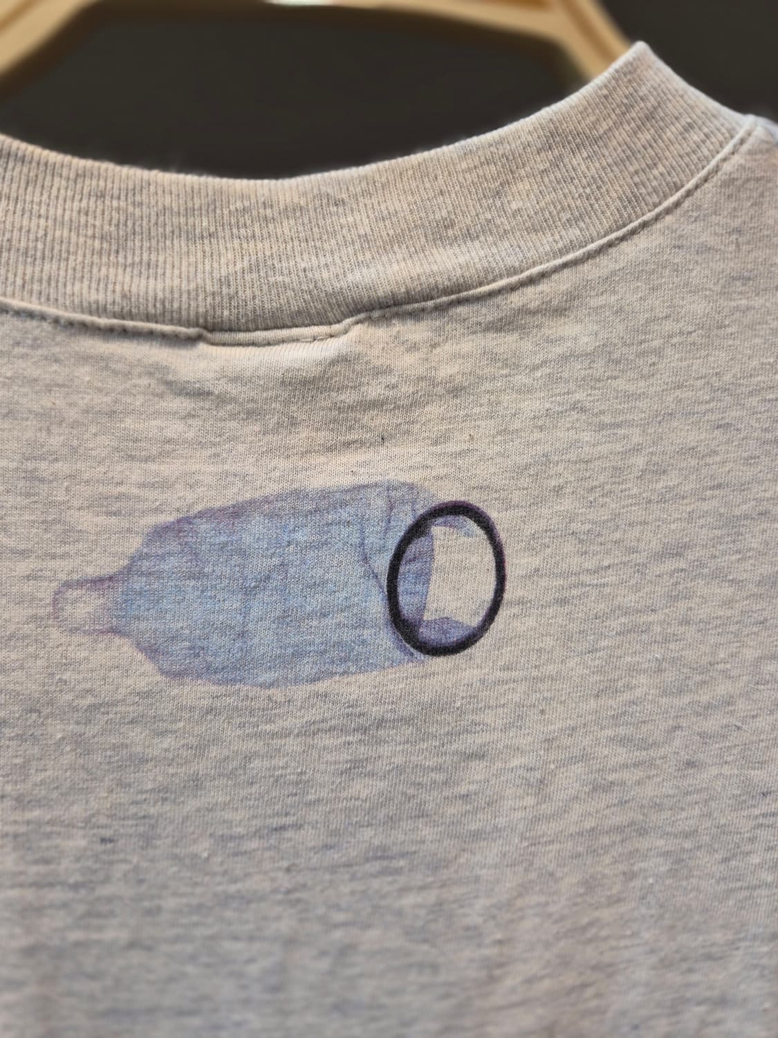 90's베네통 콘돔아트T셔츠 상품이미지5