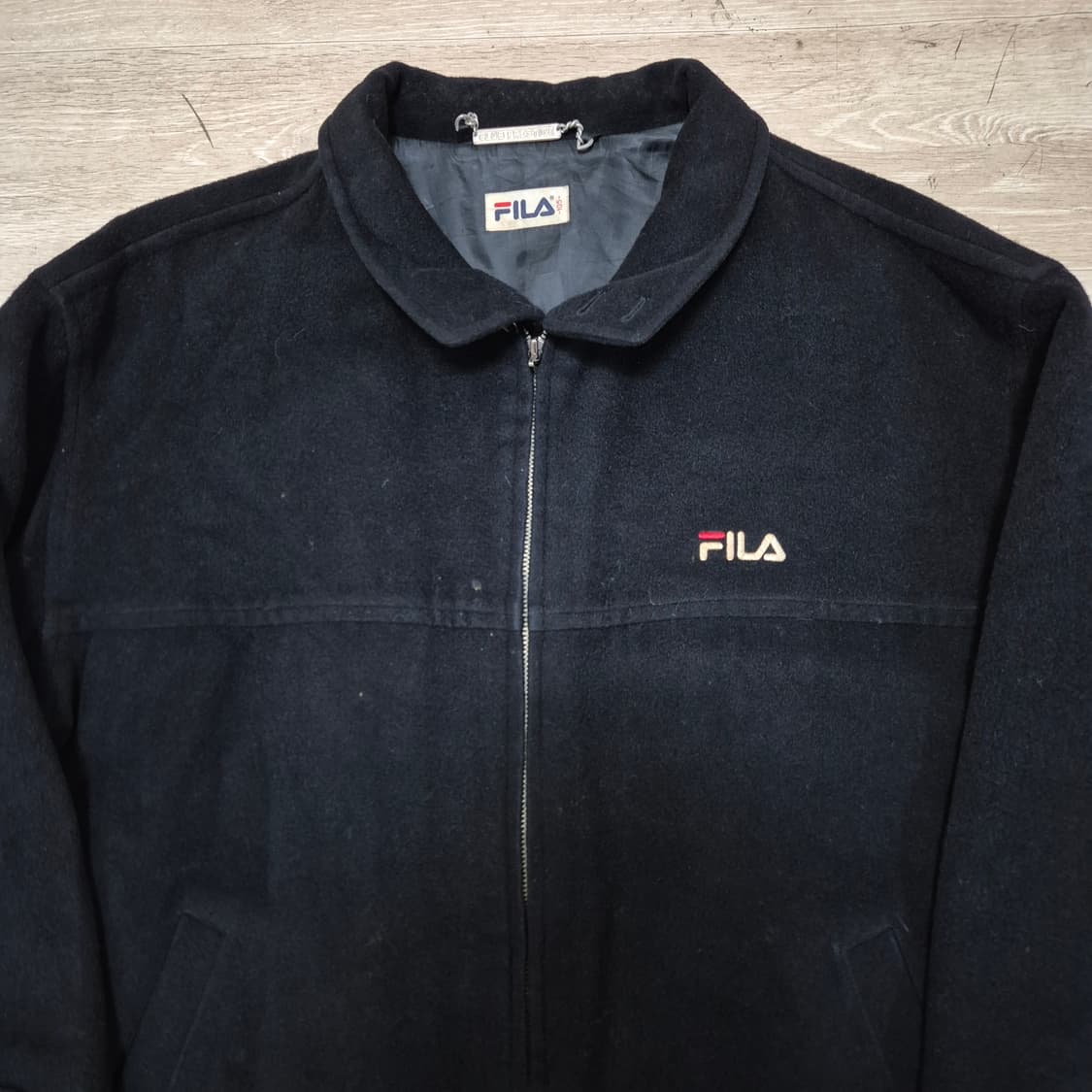 휠라 클럽 프레스티지 올드스쿨 블루종 자켓 XL(105) 상품이미지2