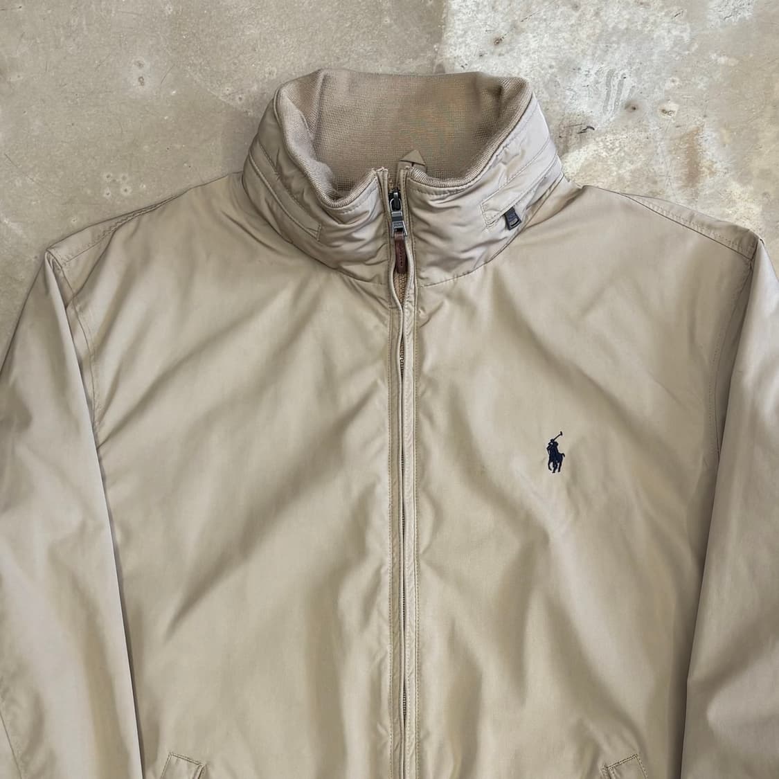 XL 폴로랄프로렌 내장후드 베이지 폴리쉘 페리 자켓 상품이미지1