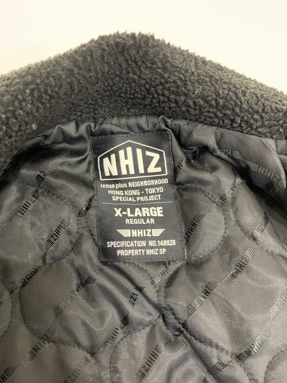 NHIZ x NEIGHBORHOOD 덱 자켓 블랙 X-LARGE 상품이미지5