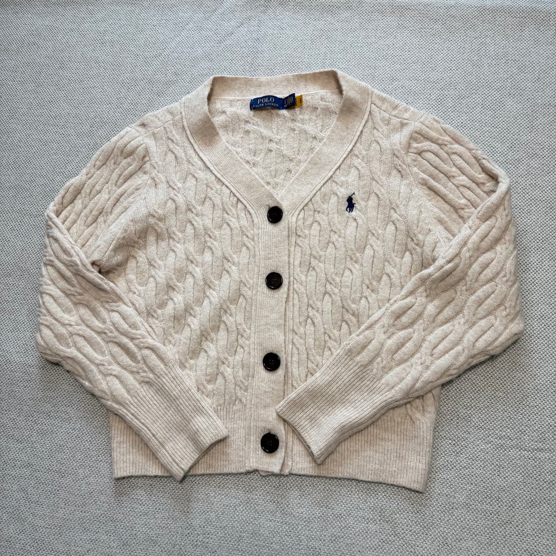 폴로 랄프로렌 케이블 니트 가디건 상품이미지1