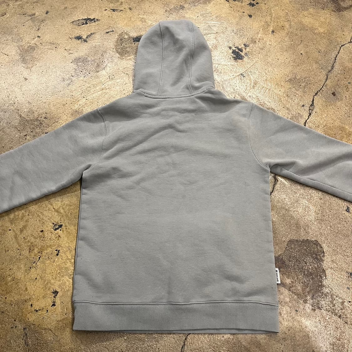 [정품/90] 스노우피크 후드티 그레이 b14 상품이미지4