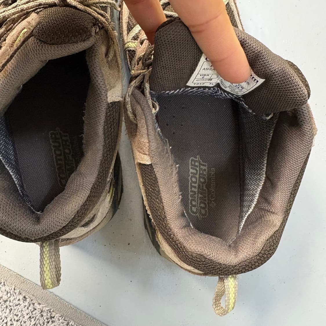 24.5CM 컬럼비아 등산화 0406J 상품이미지8