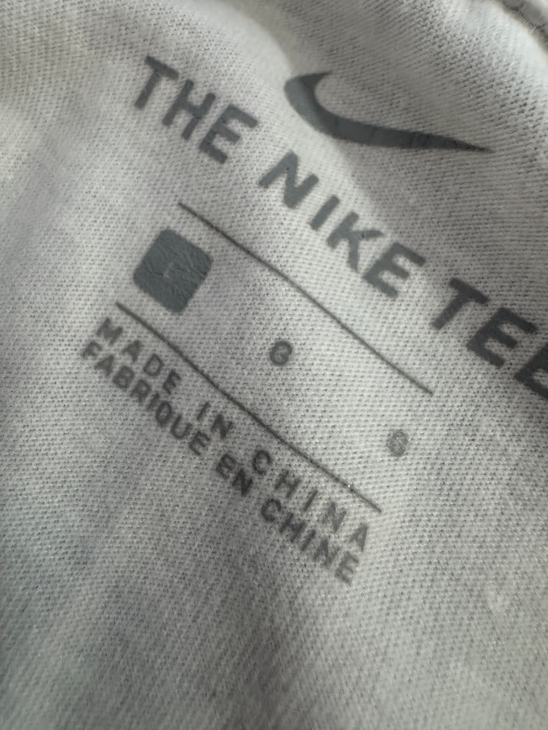 나이키 Nike 더블 스우시 반팔 티셔츠 M ~ L 화이트 상품이미지2