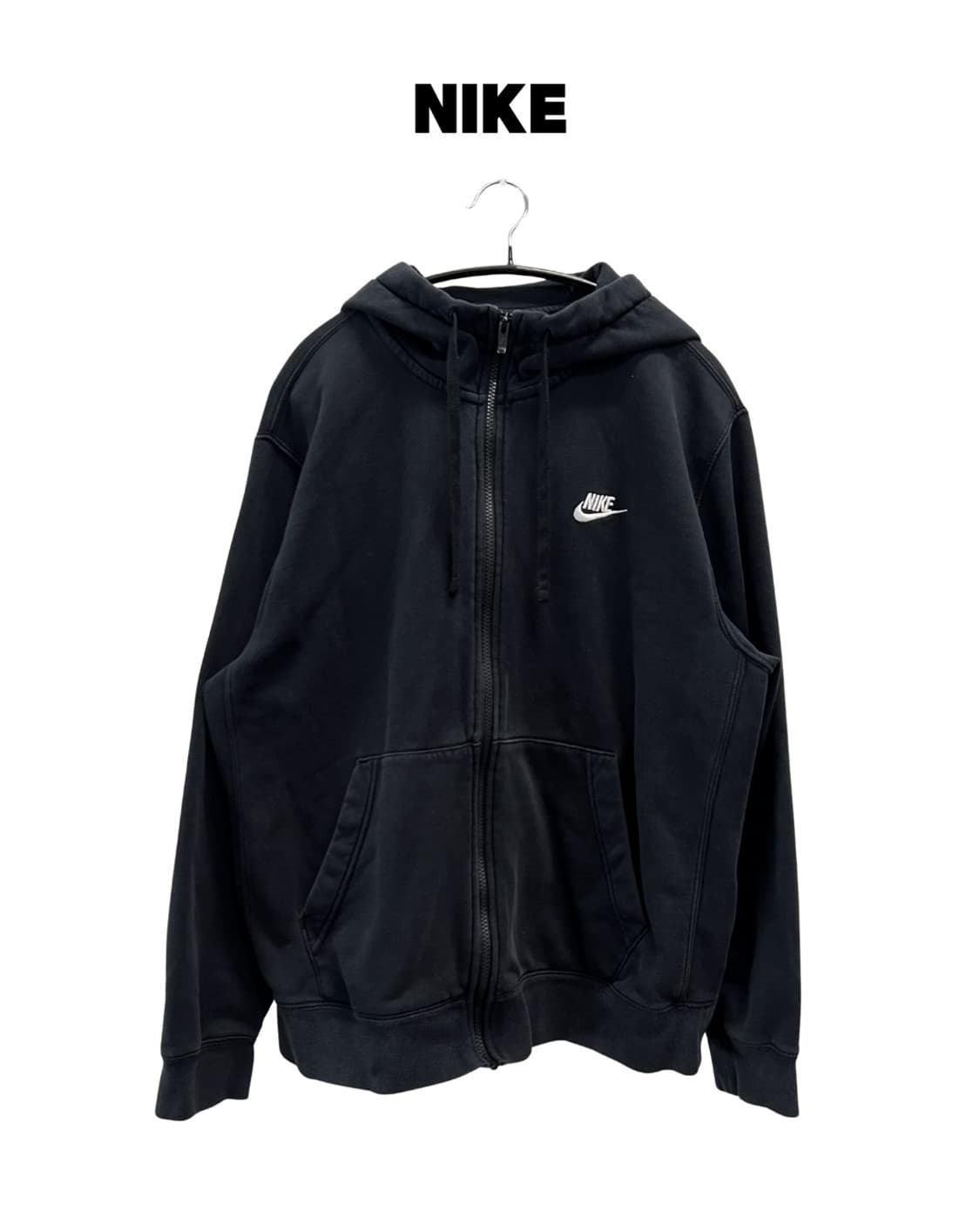 나이키 NSW 퓨추라 후드집업 블랙 상품이미지1