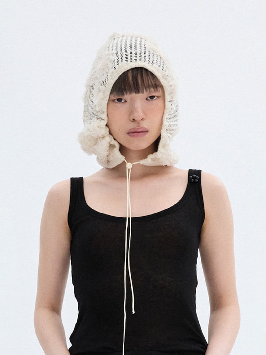 나비버스 - Net Bonnet_Ivory 상품이미지1