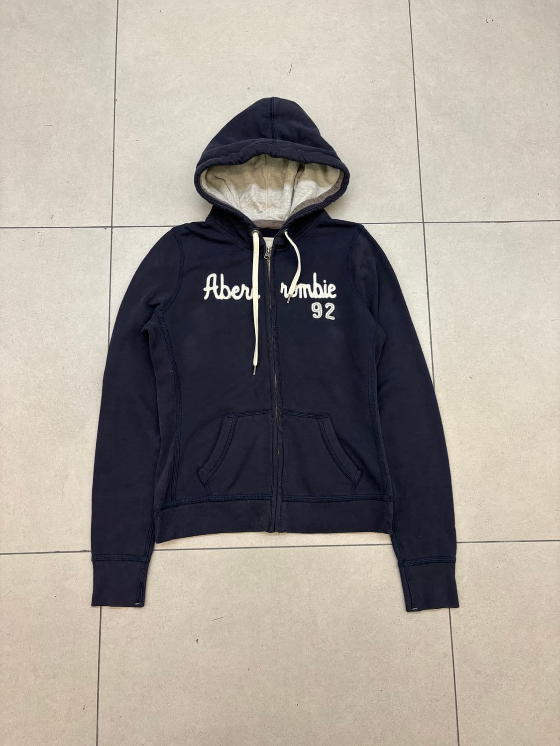 아베크롬비 네이비 후드집업 상품이미지3