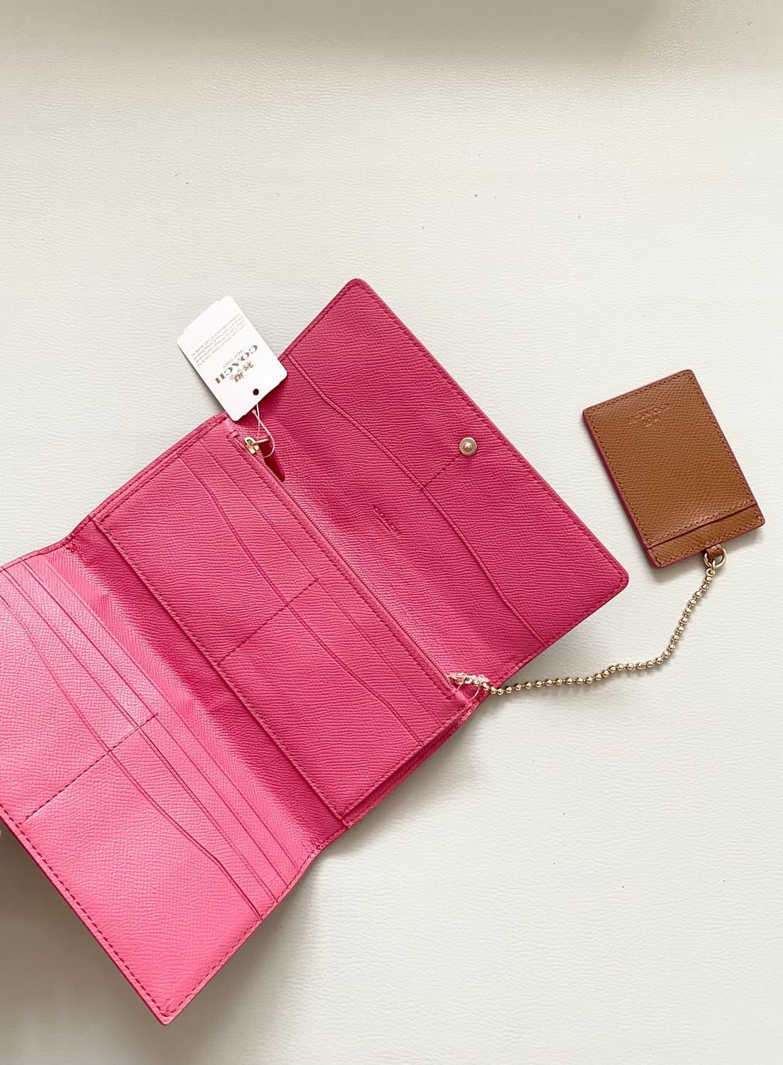 [코치] 정품 [미사용새상품] 장지갑 지갑 모델명F53935 미국구매 상품이미지4