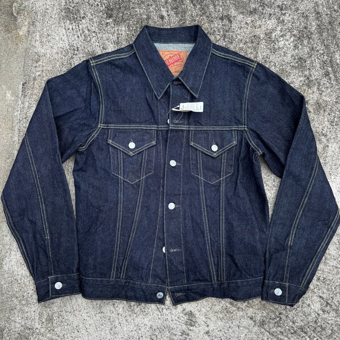 [L] Denime 드님 3세대 셀비지 데님 자켓 상품이미지1