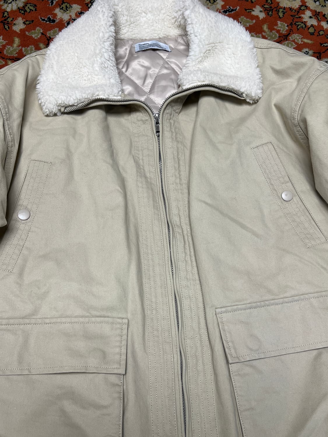 [M] 파르티멘토 3M 신슐레이트 보아 플리스 무톤 자켓 상품이미지3