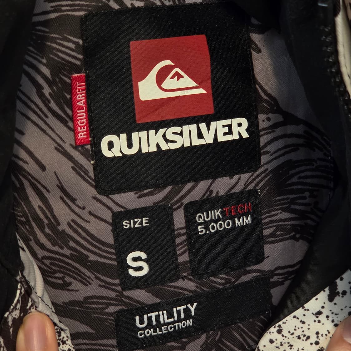 퀵실버 올드스쿨 프린팅 바람막이 자켓 상품이미지9