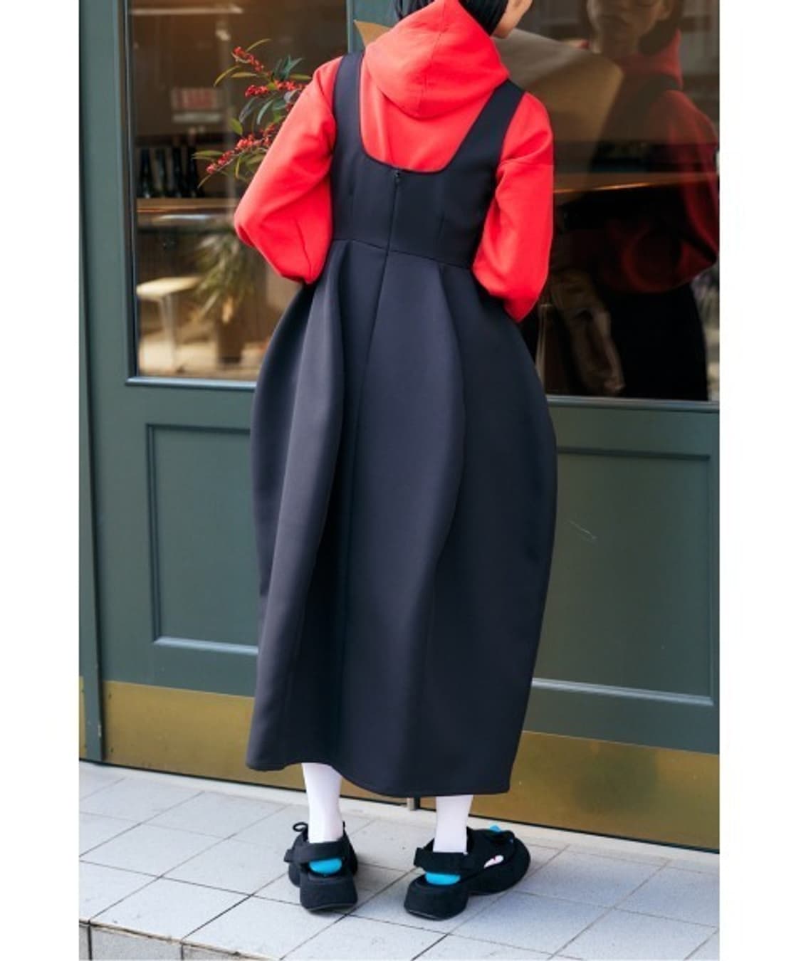 나곤스탠스 엔폴드 벌룬 원피스  상품이미지6