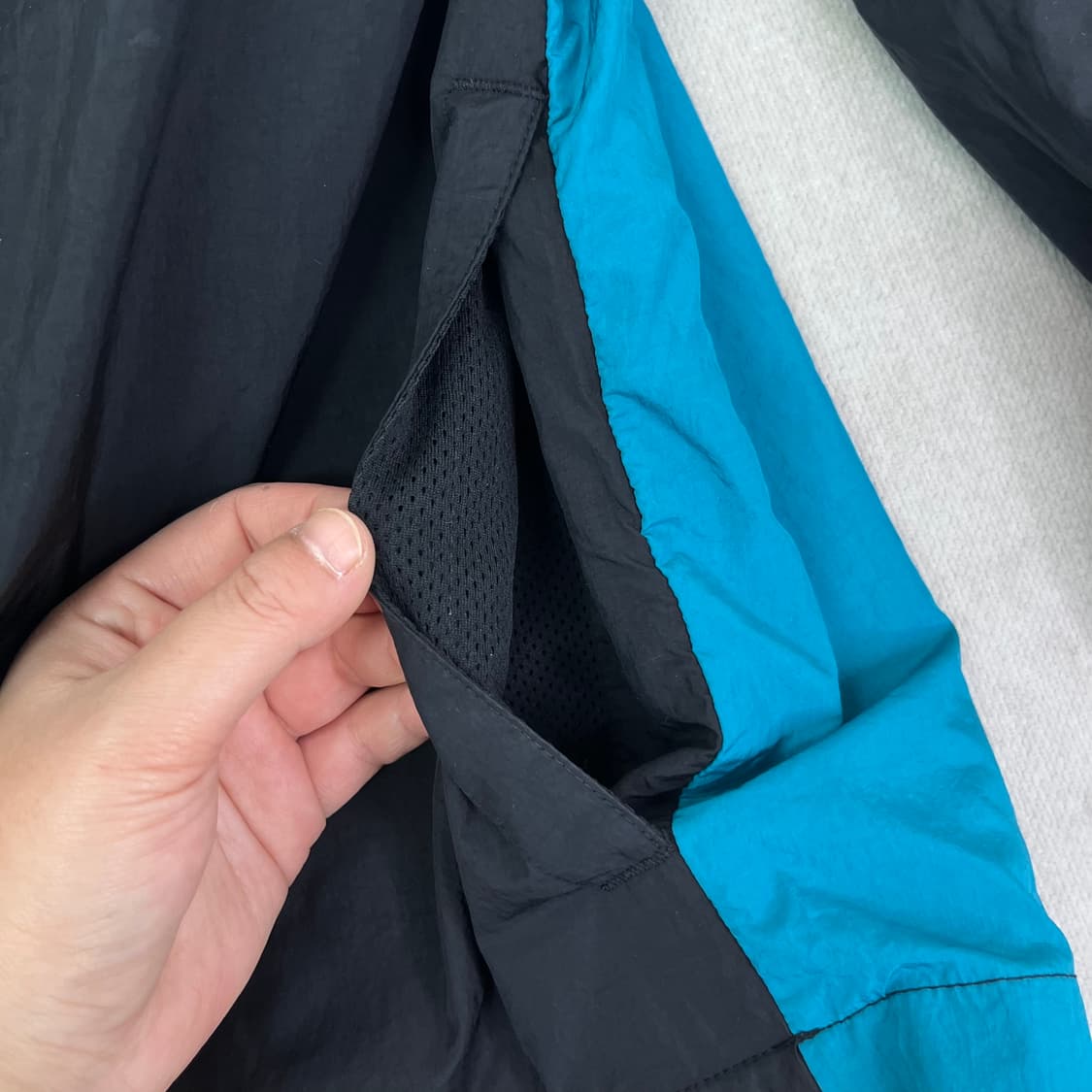 105 나이키 나일론 반집업 자켓 상품이미지5